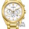 Citizen horloge goud kleurig chronograaf CA4592-85A - 600547