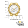 Citizen horloge goud kleurig chronograaf CA4592-85A - 600547