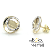 oorknoppen goud met diamant 0.02ct (2x0.01ct) h si - 600550 oorknoppen goud met diamant 0.02ct (2x0.01ct) h si - 600550