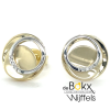 oorknoppen goud met diamant 0.02ct (2x0.01ct) h si - 600550 oorknoppen goud met diamant 0.02ct (2x0.01ct) h si - 600550