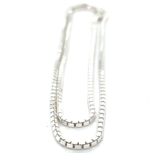 ketting zilver venetiaans 45cm 1.7mm - 600572
