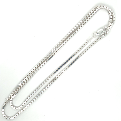 ketting zilver venetiaans 45cm 1.7mm - 600572