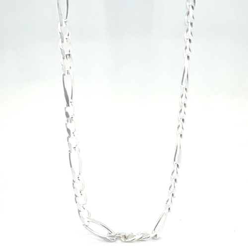 figaro schakelketting zilver 50cm 3.3mm - 600574
