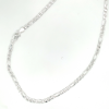 figaro schakelketting zilver 50cm 3.3mm - 600574