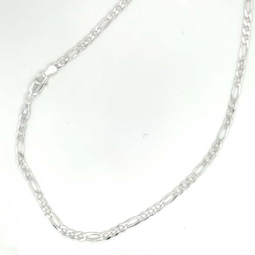 figaro schakelketting zilver 50cm 3.3mm - 600574