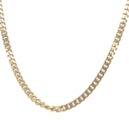 gourmet ketting 60cm 2.1mm double/goudkleurig - 600589