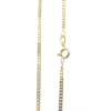 gourmet ketting 60cm 2.1mm double/goudkleurig - 600589