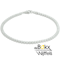 Tennisarmband met zirkonia 17cm 2.5mm zilver - 600591 Tennisarmband met zirkonia 17cm 2.5mm zilver - 600591