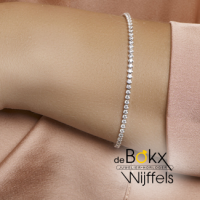 Tennisarmband met zirkonia 17cm 2.5mm zilver - 600591 Tennisarmband met zirkonia 17cm 2.5mm zilver - 600591