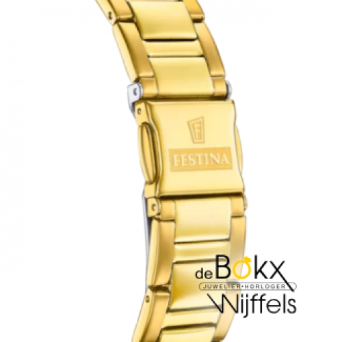 festina dames horloge F20609/1 goudkleurig - 600606