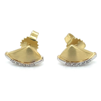 gouden oorknoppen met zirkonia - 600629 gouden oorknoppen met zirkonia - 600629