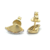gouden oorknoppen met zirkonia - 600629 gouden oorknoppen met zirkonia - 600629