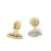 gouden oorknoppen met zirkonia - 600629 gouden oorknoppen met zirkonia - 600629