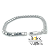Armband fantasie schakel zilver 19cm - 600634 Armband fantasie schakel zilver 19cm - 600634