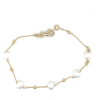 Armband geelgoud met zoetwaterparel 19cm - 600653 Armband geelgoud met zoetwaterparel 19cm - 600653