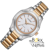 Citizen dames horloge staal en roze kleur eco-drive FE2116-85A - 600660 Citizen dames horloge staal en roze kleur eco-drive FE2116-85A - 600660
