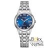 citizen dameshorloge staal met blauwe wijzerplaat FE1240-81L - 600662 citizen dameshorloge staal met blauwe wijzerplaat FE1240-81L - 600662