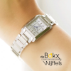 Citizen rechthoekige moderne dameshorloge EW5600-87D - 600695 Citizen rechthoekige moderne dameshorloge EW5600-87D - 600695