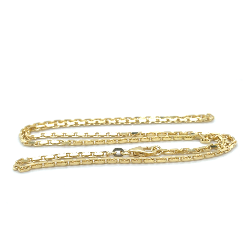 gouden anker ketting 50cm 2mm - 600708 gouden anker ketting 50cm 2mm - 600708