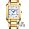 citizen dames horloge rechthoekig goudkleurig EW5602-81D - 600714 citizen dames horloge rechthoekig goudkleurig EW5602-81D - 600714