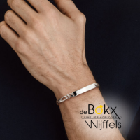 zilveren graveerarmband figaro 18cm - 600728 zilveren graveerarmband figaro 18cm - 600728