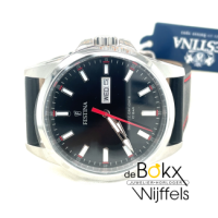 Festina heren horloge met leren band zwart F20358-4 - 600739 Festina heren horloge met leren band zwart F20358-4 - 600739