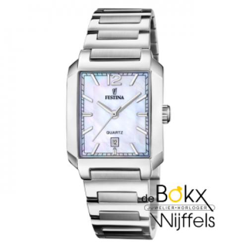Festina dames horloge rechthoekkig F20679-2 - 600745 Festina dames horloge rechthoekkig F20679-2 - 600745