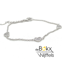 armband zilver met hartjes van Lotus - 600776 armband zilver met hartjes van Lotus - 600776