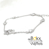 armband Lotus in zilver met meerdere sterren - 600800 armband Lotus in zilver met meerdere sterren - 600800