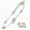 armband Lotus in zilver met meerdere sterren - 600800 armband Lotus in zilver met meerdere sterren - 600800