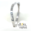 bangelarmband in zilver met zirkonia steentjes - 600847 bangelarmband in zilver met zirkonia steentjes - 600847