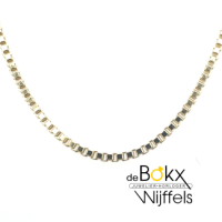 collier venetiaans 1,3 mm 3 micron goud 50cm - 600890 collier venetiaans 1,3 mm 3 micron goud 50cm - 600890