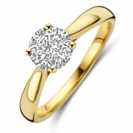 geelgouden lab grown diamant 1.00ct h si maat 56 - 600891 geelgouden lab grown diamant 1.00ct h si maat 56 - 600891