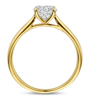 geelgouden lab grown diamant 1.00ct h si maat 56 - 600891 geelgouden lab grown diamant 1.00ct h si maat 56 - 600891