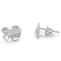cirkels oorknoppen zilver met 3 rondjes - 600898 cirkels oorknoppen zilver met 3 rondjes - 600898