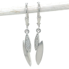oorhangers met haken zilver 36mm - 600900 oorhangers met haken zilver 36mm - 600900