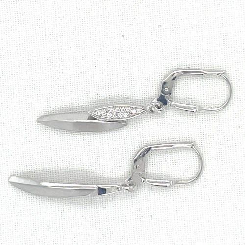 oorhangers met haken zilver 36mm - 600900 oorhangers met haken zilver 36mm - 600900