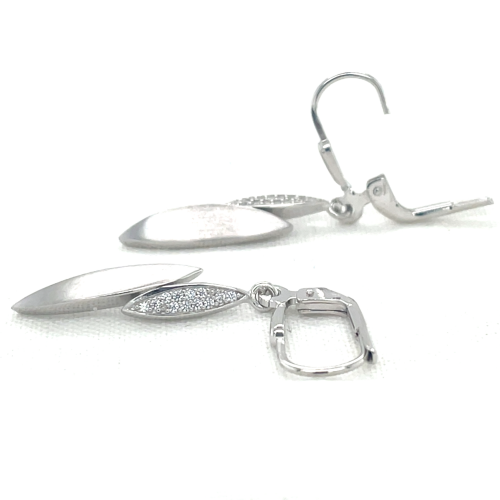 oorhangers met haken zilver 36mm - 600900 oorhangers met haken zilver 36mm - 600900