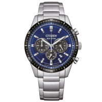 Citizen eco-drive chronograaf horloge CA4624-56L - 600920 Citizen eco-drive chronograaf horloge CA4624-56L - 600920