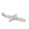 kruis zilver met veel zirkonia steentjes - 600978 kruis zilver met veel zirkonia steentjes - 600978