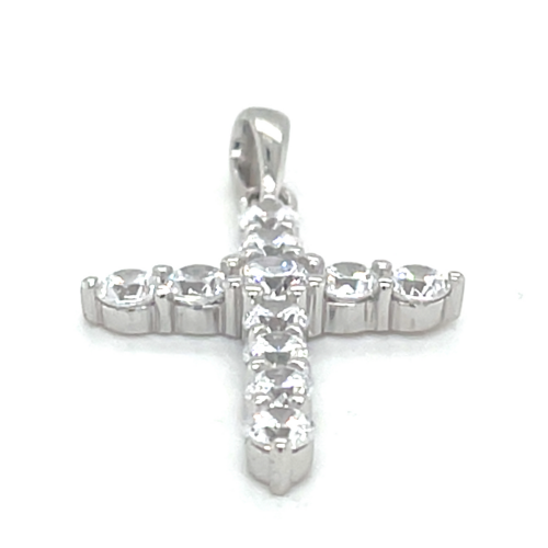 kruis zilver met veel zirkonia steentjes - 600978 kruis zilver met veel zirkonia steentjes - 600978
