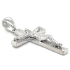 Ruw bewerkt kruisje in zilver met corpus. - 600982 Ruw bewerkt kruisje in zilver met corpus. - 600982