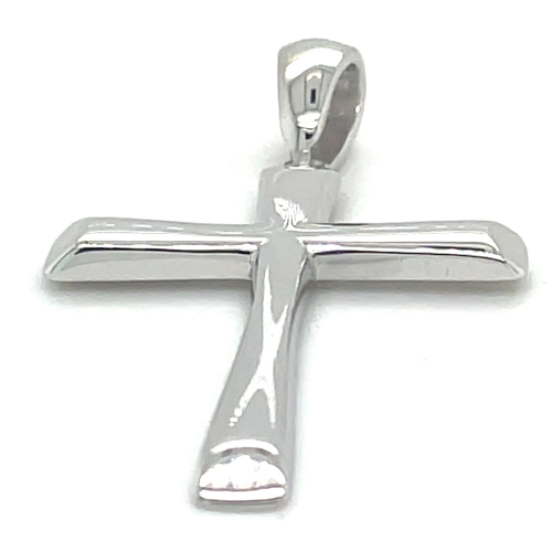 groot kruis zilver glimmend afgewerkt 37mm - 600983 groot kruis zilver glimmend afgewerkt 37mm - 600983