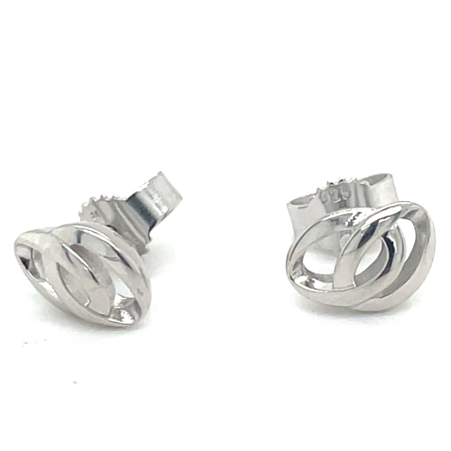 zilver oorknoppen met cirkels - 601011 zilver oorknoppen met cirkels - 601011