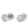 zilver oorknoppen met zirkonia steentjes - 601012 zilver oorknoppen met zirkonia steentjes - 601012