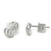zilver oorknoppen met zirkonia steentjes - 601012 zilver oorknoppen met zirkonia steentjes - 601012