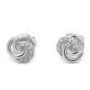 zilver oorknoppen 3 cirkels in 1 met zirkonia steentjes - 601015 zilver oorknoppen 3 cirkels in 1 met zirkonia steentjes - 601015