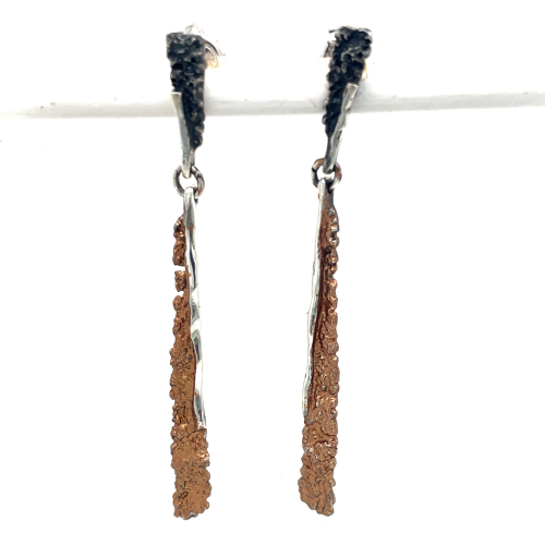 Arior oorhangers Symphoy brons - orange - 601024 Arior oorhangers Symphoy brons - orange - 601024