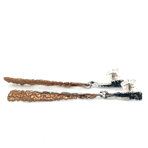 Arior oorhangers Symphoy brons - orange - 601024 Arior oorhangers Symphoy brons - orange - 601024