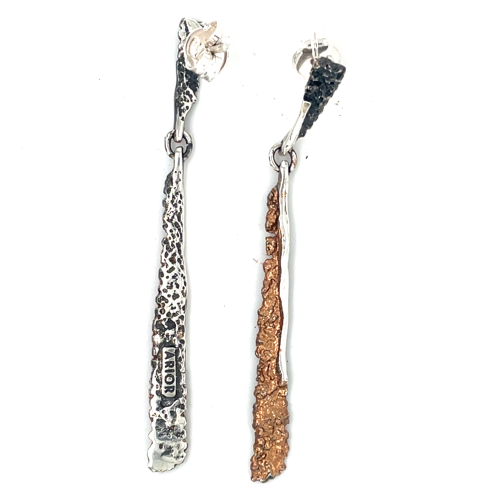 Arior oorhangers Symphoy brons - orange - 601024 Arior oorhangers Symphoy brons - orange - 601024